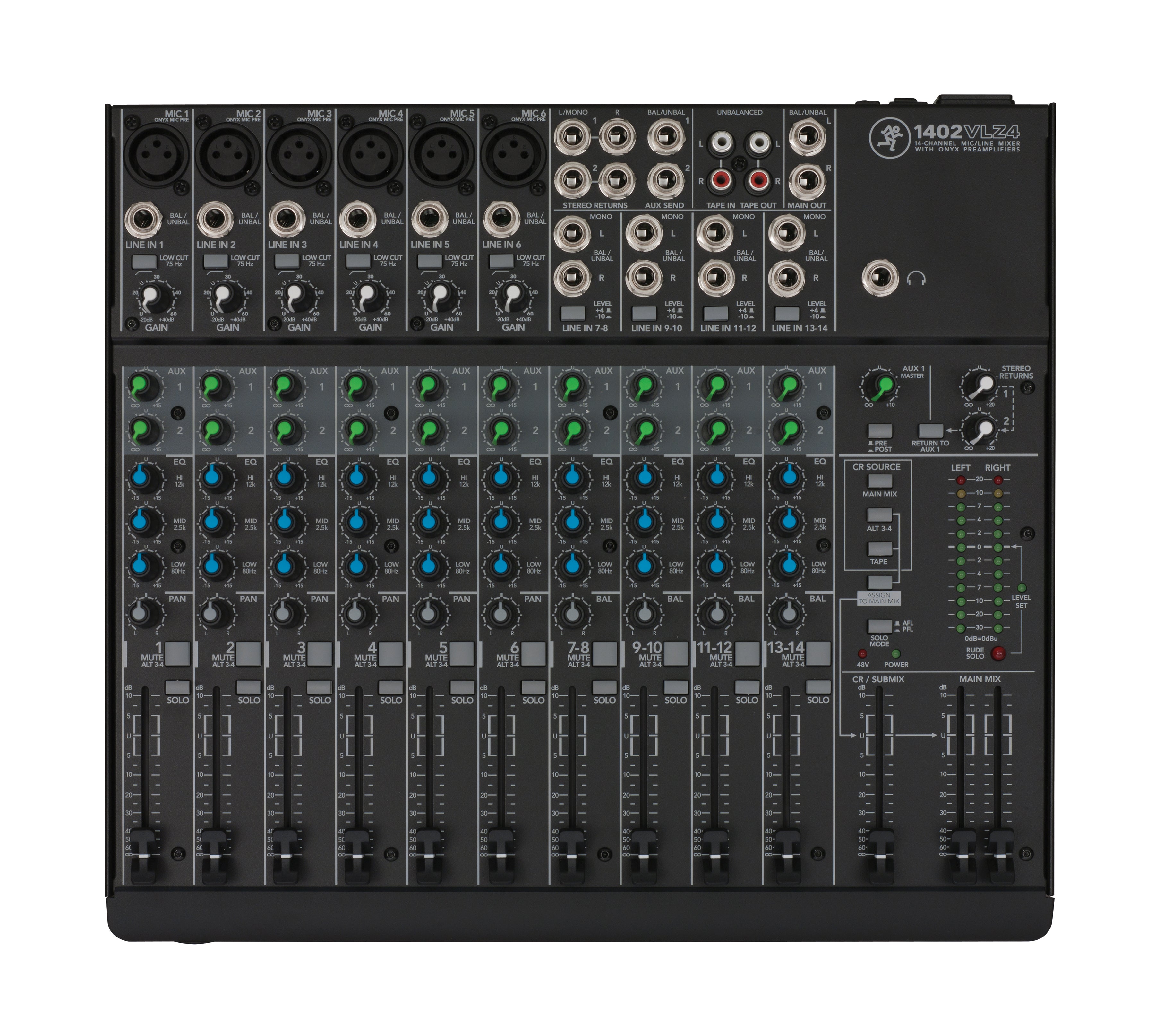 Mackie 1402VLZ4 14-Channel Compact Mixer