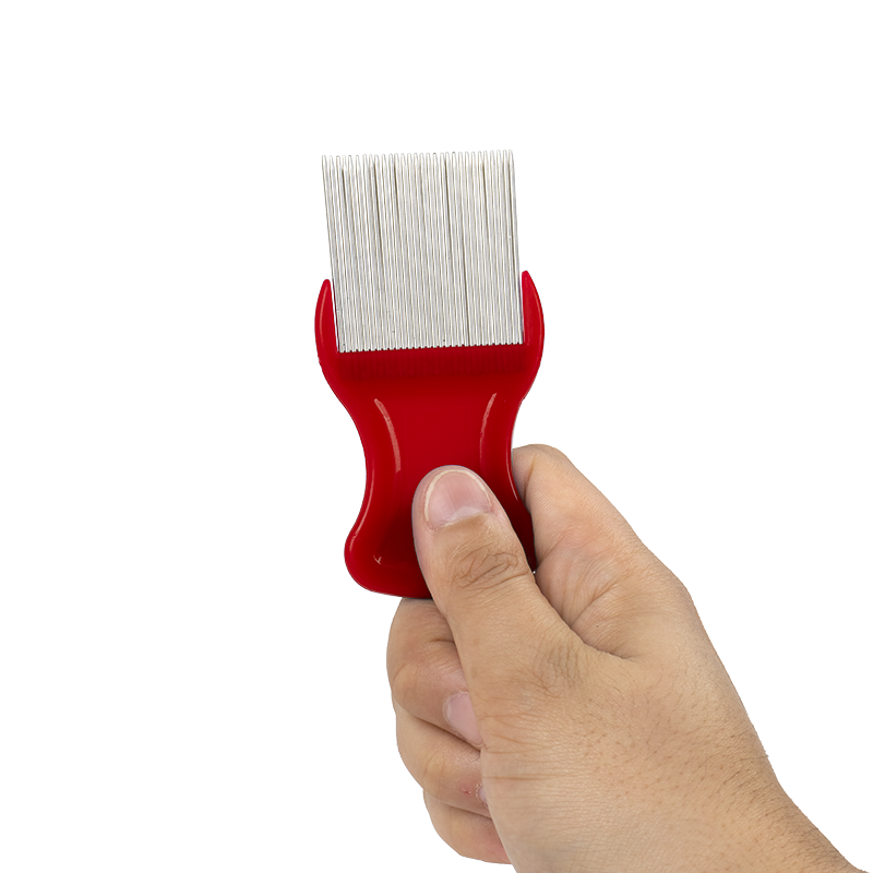 ClearNit Metal Lice and Nit Removal Comb with handle, 144 pcs per Case, Individually wrapped