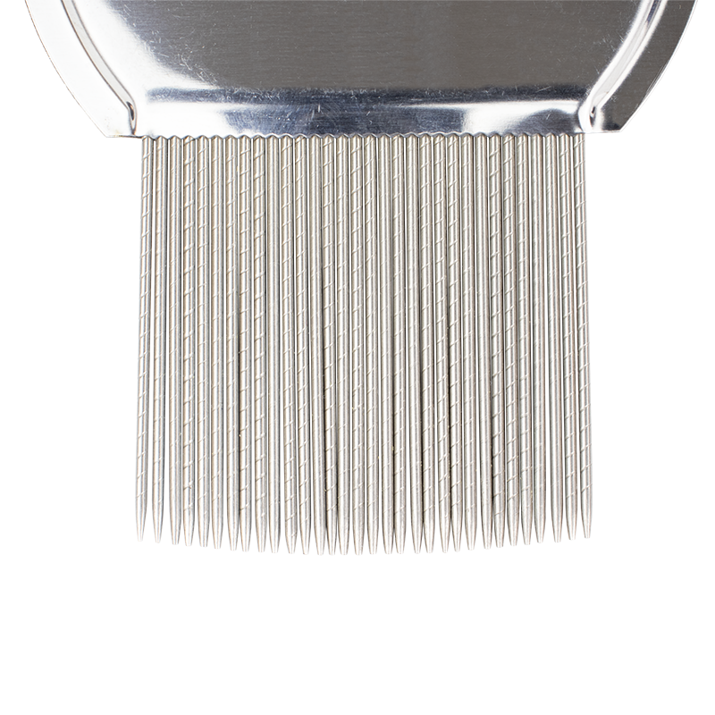 ClearNit Metal Lice and Nit Removal comb/micro-grooved teeth, 144 pcs per Case, Individually wrapped