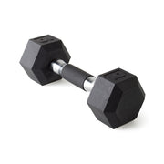 CAP 10 lb Barbell Rubber Hex Dumbbell | Comfort Grip