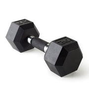 CAP 20 lb Barbell Rubber Hex Dumbbell | Comfort Grip