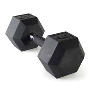 CAP 40 lb Barbell Rubber Hex Dumbbell | Comfort Grip