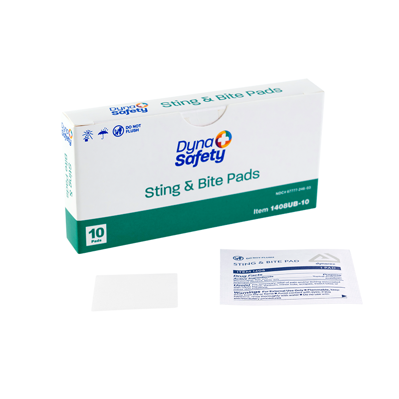 Sting & Bite Pad - 10 pcs per Box/48 Boxes per Case