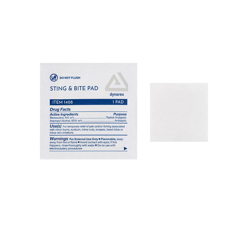 Sting & Bite Pad - 10 pcs per Box/48 Boxes per Case