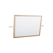 Mirror/Mirror Marker Board - Red Oak, 27.75"W x 1"D x 20-3/4"H