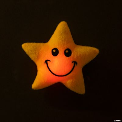 Light Up Star Plush - 12 Pieces