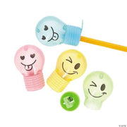 Lightbulb Pencil Sharpener - 12 Pieces