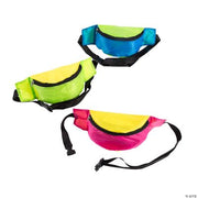 2 Tone Fanny Pack Asst - 12 Pieces