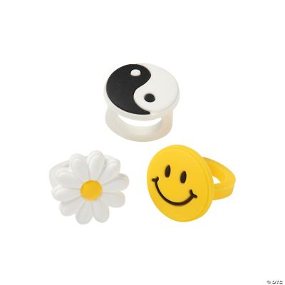 90S Icons Rings - 24 Pieces