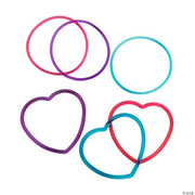 Plastic Bangle Bracelets - 24 Pieces