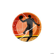 Basketball Dessert Plate - 8 Pieces