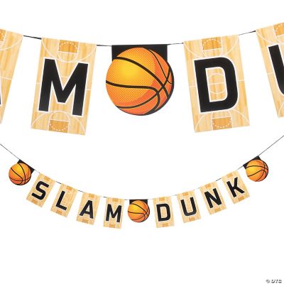 Basketball Party Garland - 1 Piece