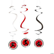 Karate Hanging Swirls - 12 Pieces