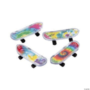 Tie Dye Mini Skateboards - 36 Pieces