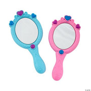 Handheld Princess Mirror - 6 Pieces