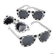 Checkerboard Nomad Sunglasses - 12 Pieces