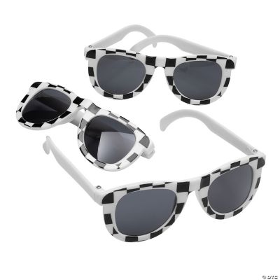 Checkerboard Nomad Sunglasses - 12 Pieces
