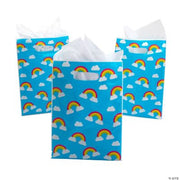 Rainbow Plastic Treat Bag - 36 Pieces