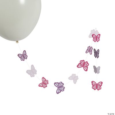 Butterfly Balloon Tails - 6 Pieces