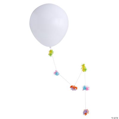 Tissue Burst Balloons Tails - 6 Pieces