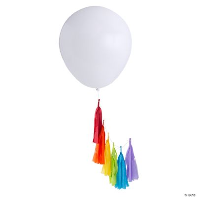 Tissue Fringe Balloon Tails - 3 Pieces