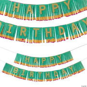 Happy Birthday Fringe Garland - 1 Piece