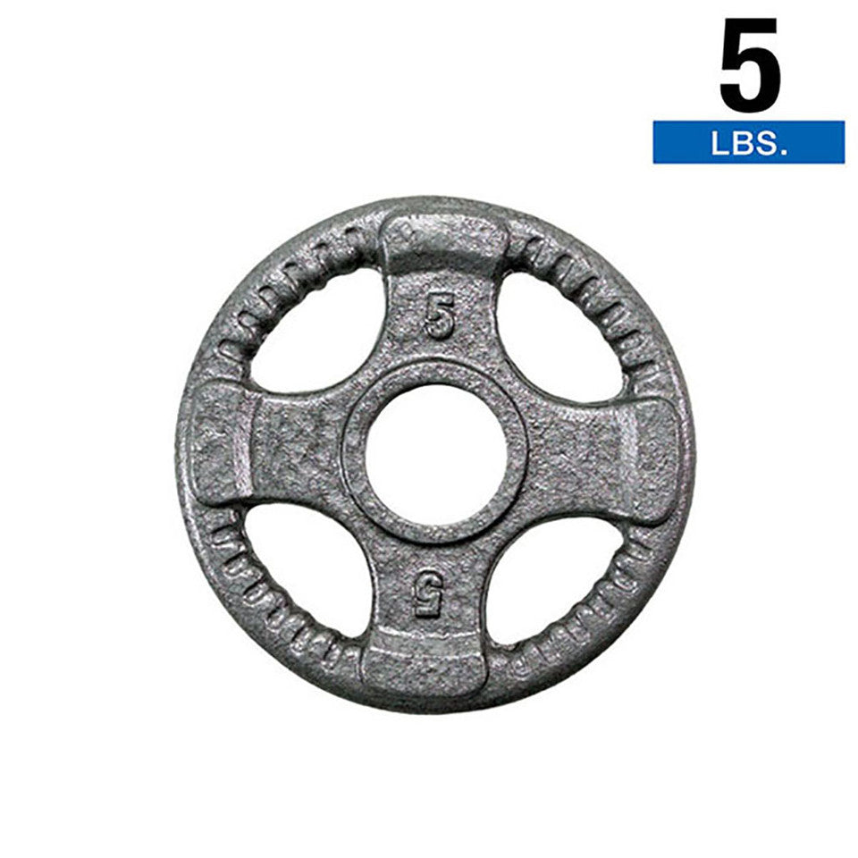 Grey Cast Grip Plate 5Lb