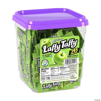Laffy Taffy Sour Apple Mini Bar Tub - 145 Pieces