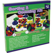 Wild Animals Sorting/Counting with Tray and Guide, Set of 120