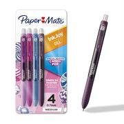4 GEL PENS RETRACT CANDY POP .7MM