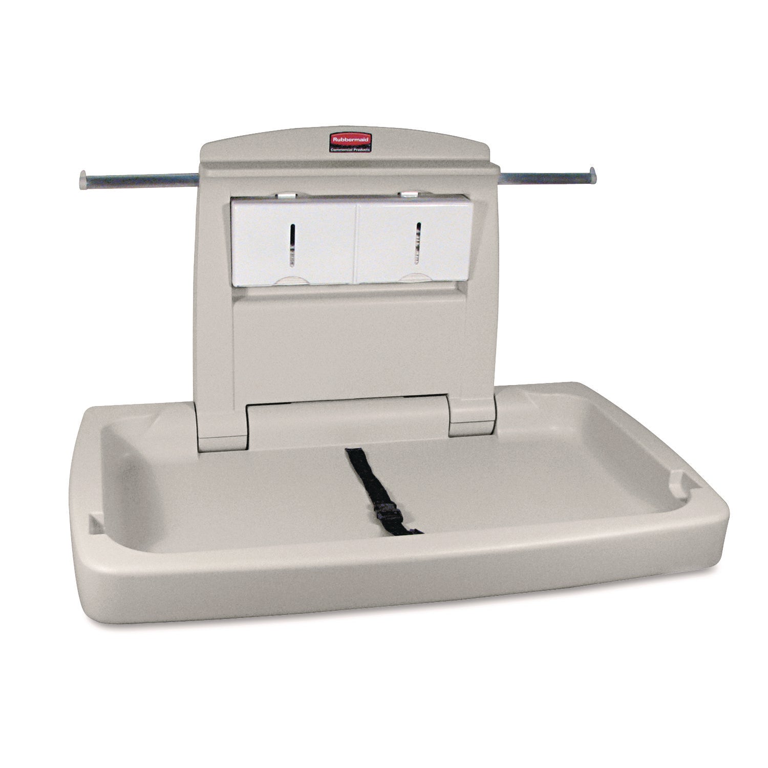 Rectangle Top - 50 lb Capacity - 21.50" Table Top Length x 4" Table Top Width - 33.25" Height - Assembly Required - Beige - 1 Each