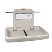 Rectangle Top - 50 lb Capacity - 21.50" Table Top Length x 4" Table Top Width - 33.25" Height - Assembly Required - Beige - 1 Each