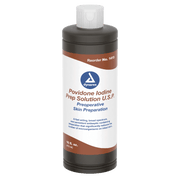 Povidone Iodine Prep Solution, 16 fl. oz. Bottle, 24 bottles per Case