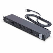 StarTech.com - 1415B8H-RACK-PDU-SP 14-Outlet Rackmount 1U Power Distribution Units - Black