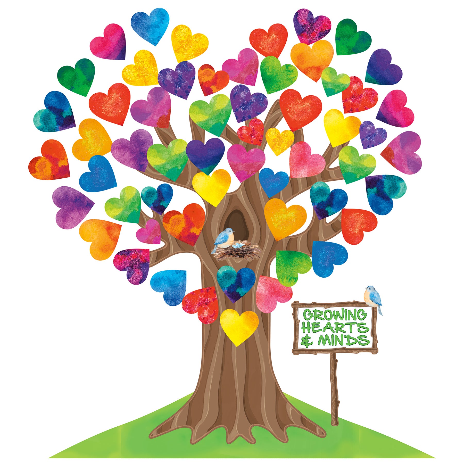 Growing Hearts & Minds Bulletin Board Set