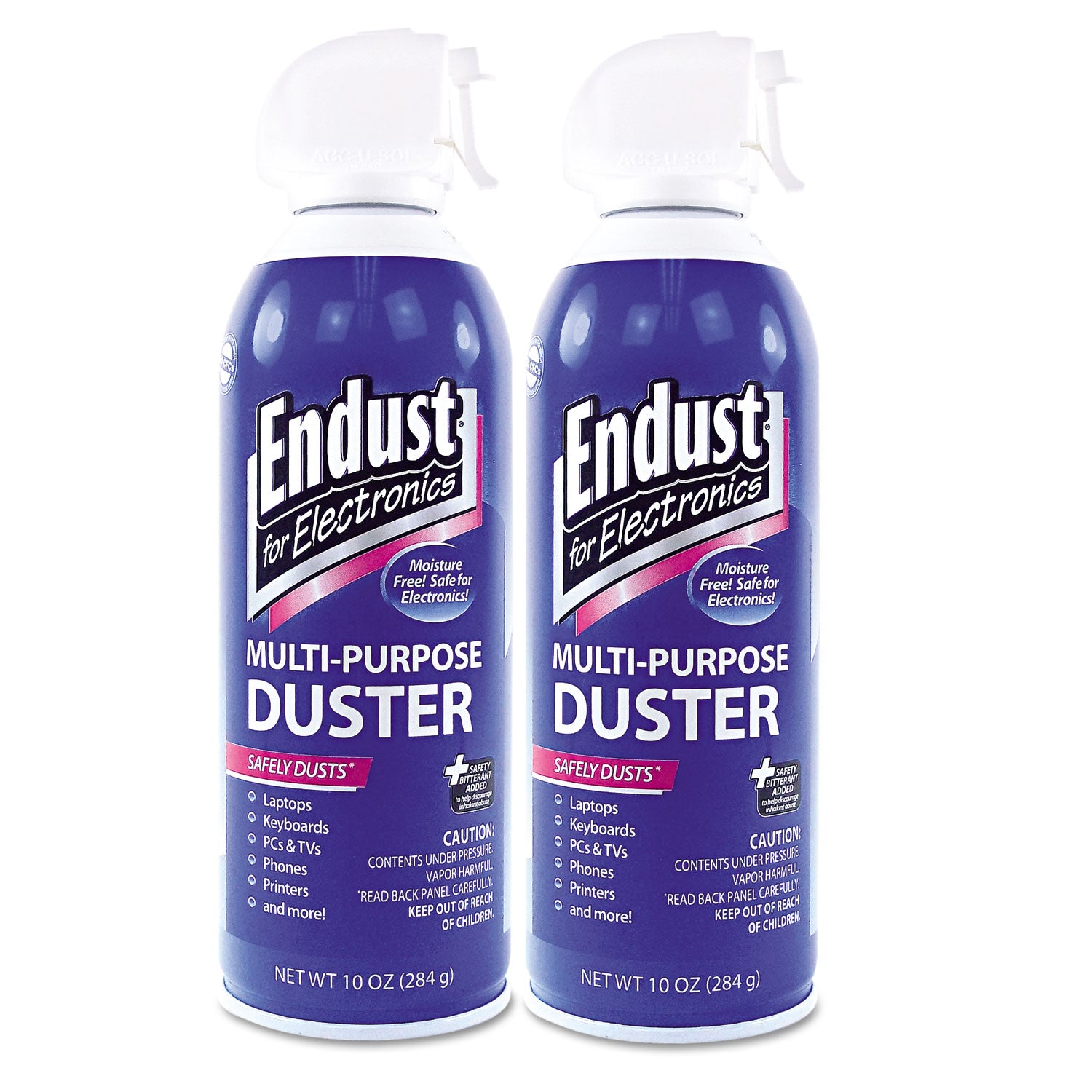 Endust Multipurpose Duster - For Display Screen, Desktop Computer, Gaming Console, Electronic Equipment, Keyboard, Notebook - 10 fl oz - 2 / Pack
