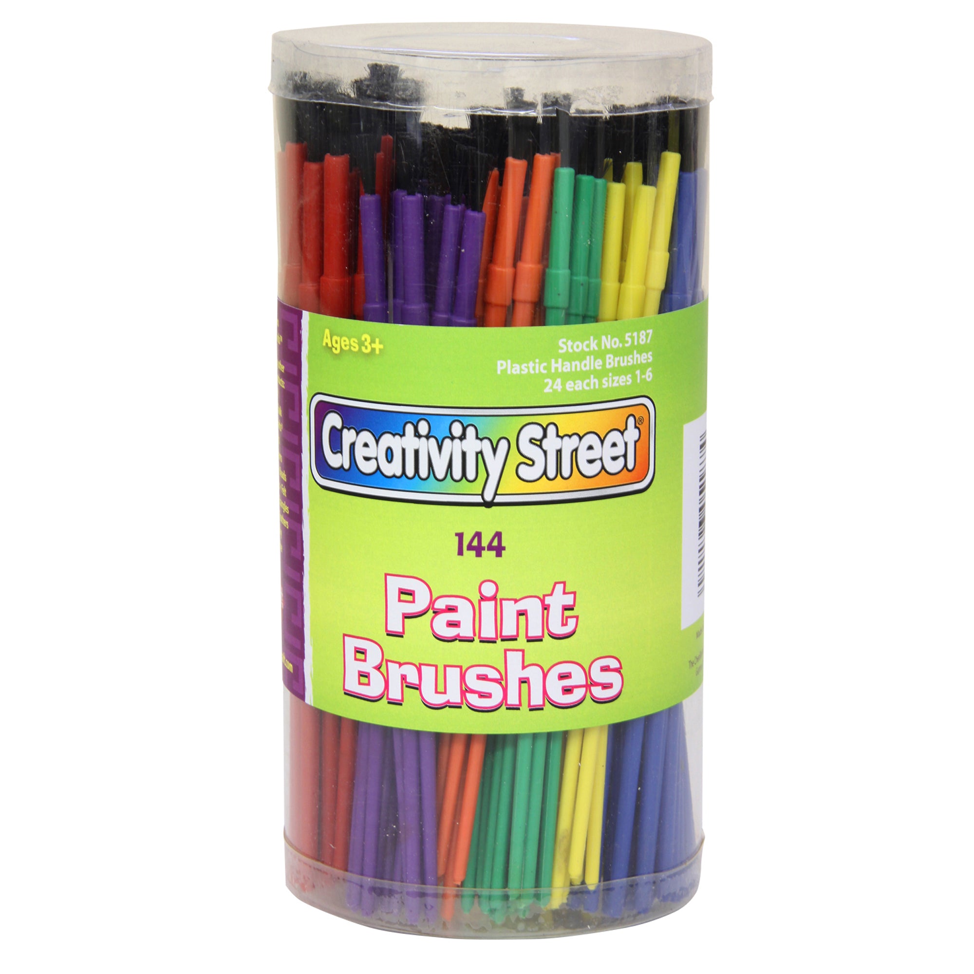 Chenille Kraft â€“ Brosses Avec Manche De Plastique Dans Un Contenant (CK-5187)