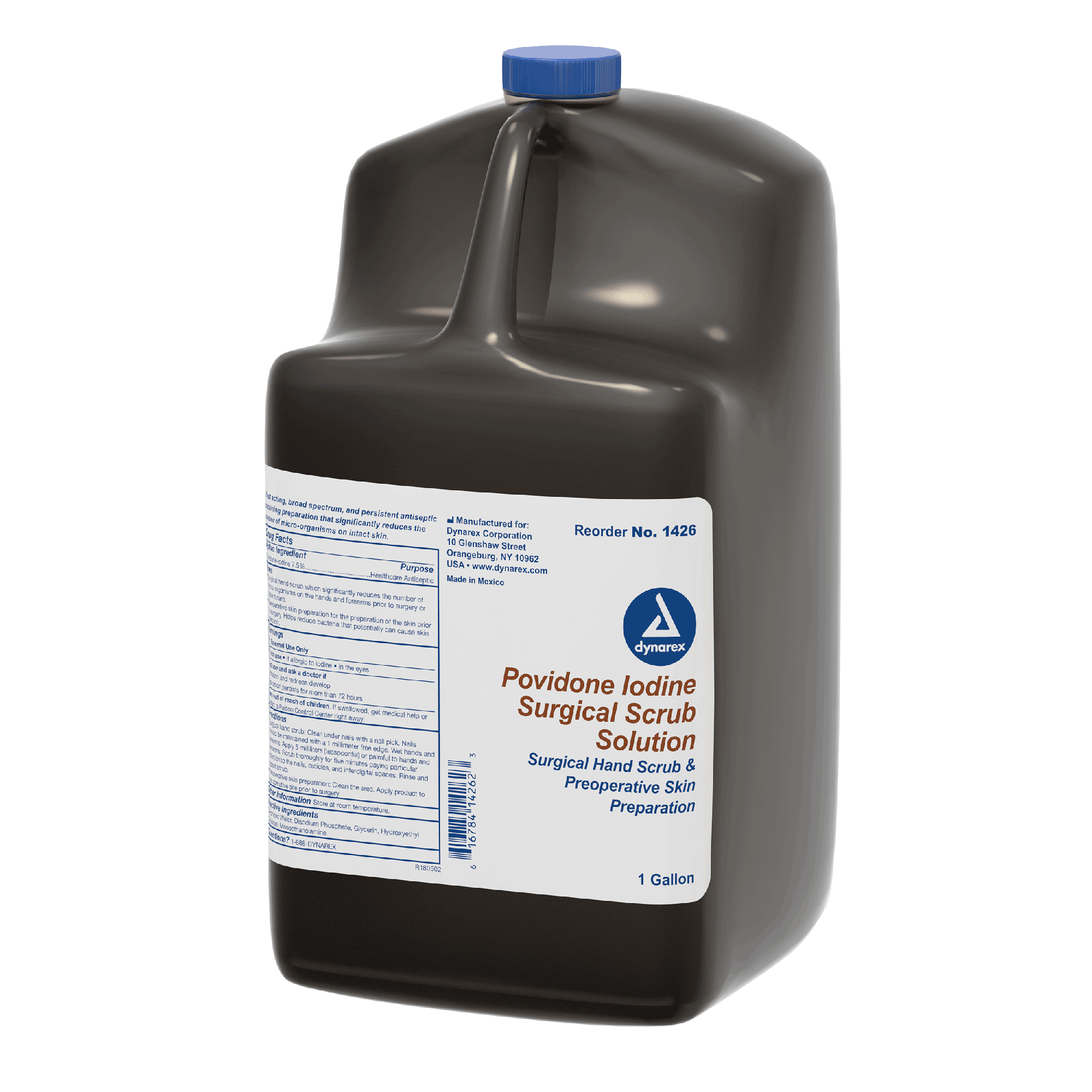 Povidone Iodine Scrub Solution, 1 gal. Bottle, 4 bottles per Case