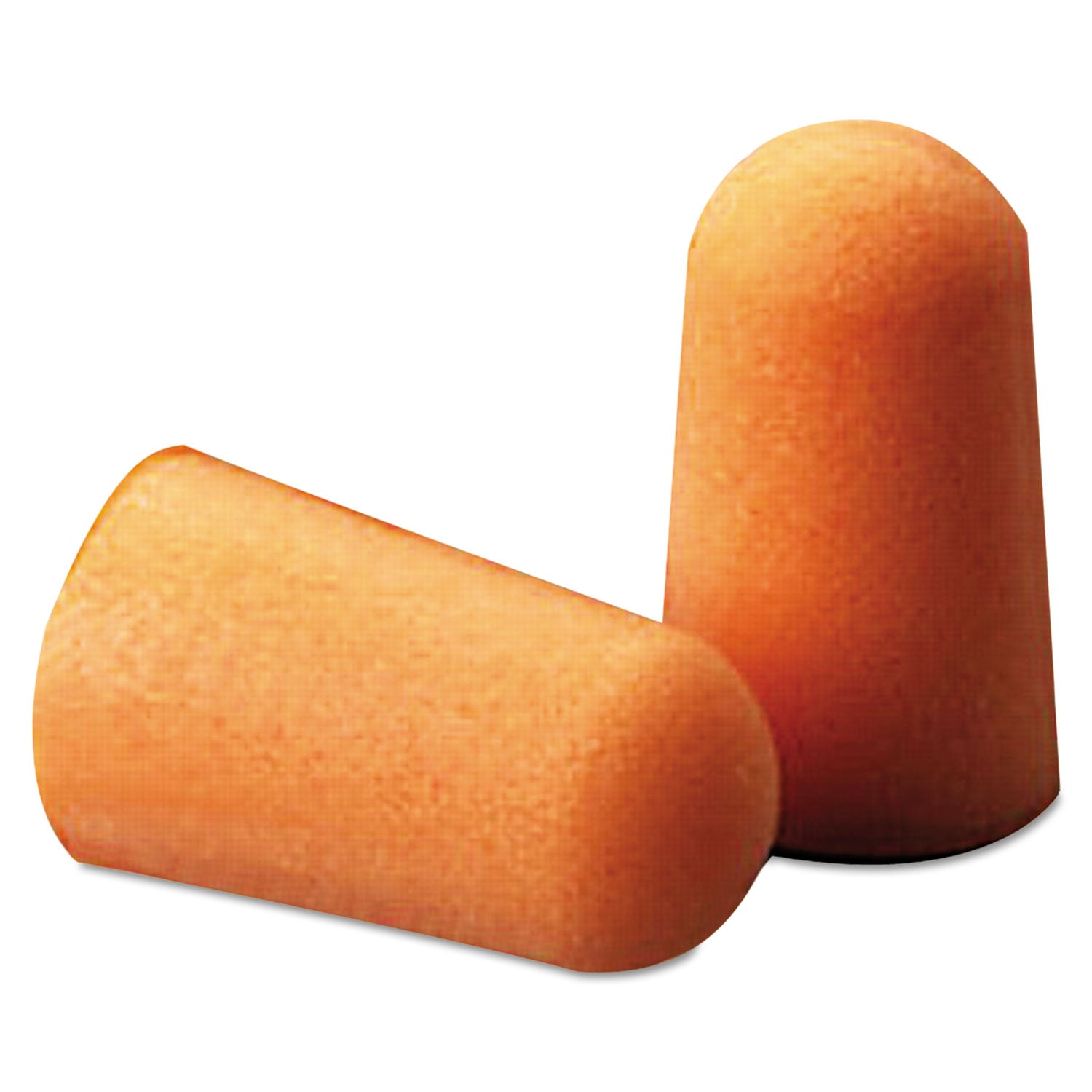 Noise Protection - Polyurethane - Orange - Smooth Surface, Uncorded, Comfortable, Dirt Resistant, Hypoallergenic, Disposable - 1 Box