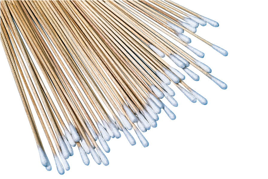 Creativity Street Sax Cotton Art/Craft Swab with Wood Shaft  6 in  Pack of 100