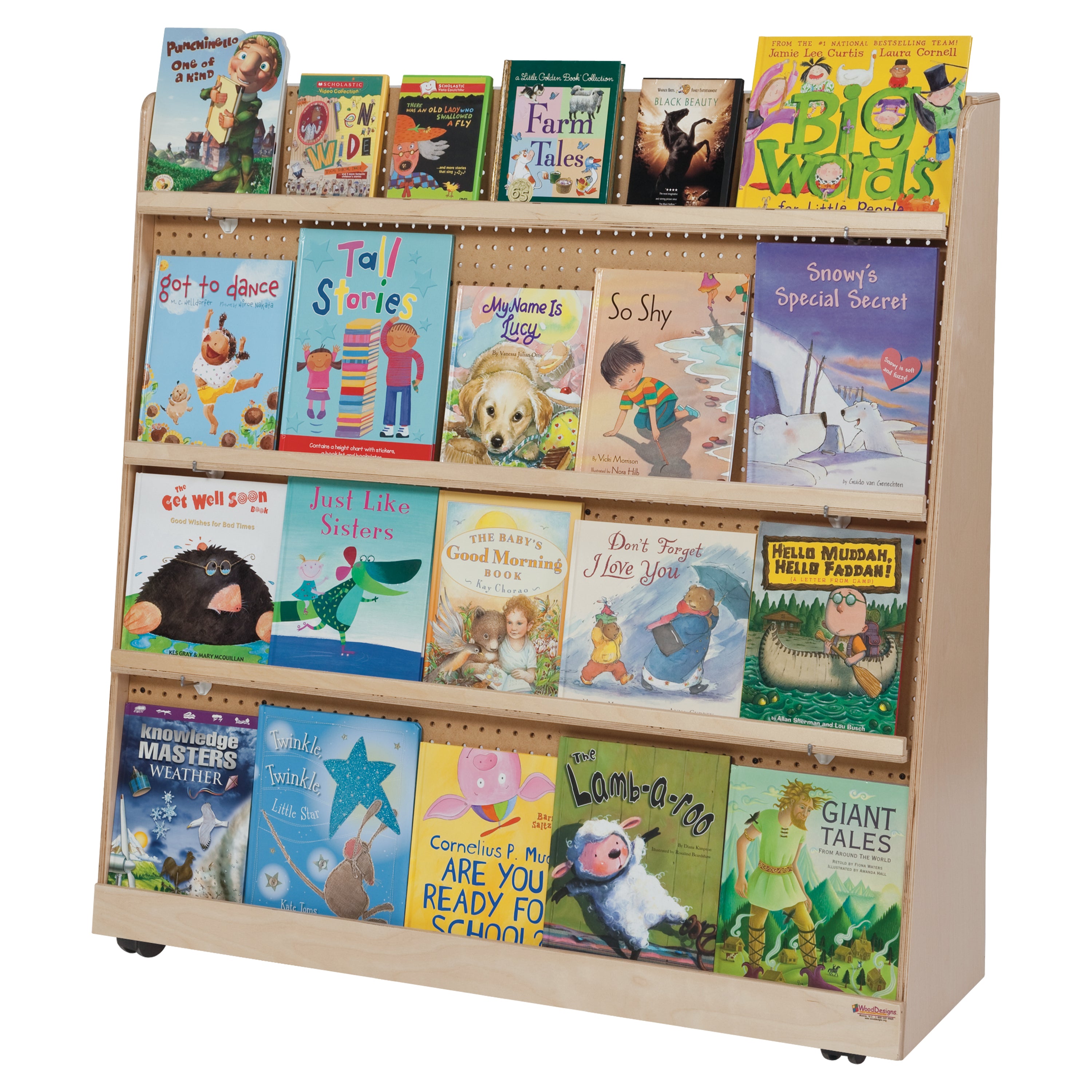 Double Sided Book Display 50"H