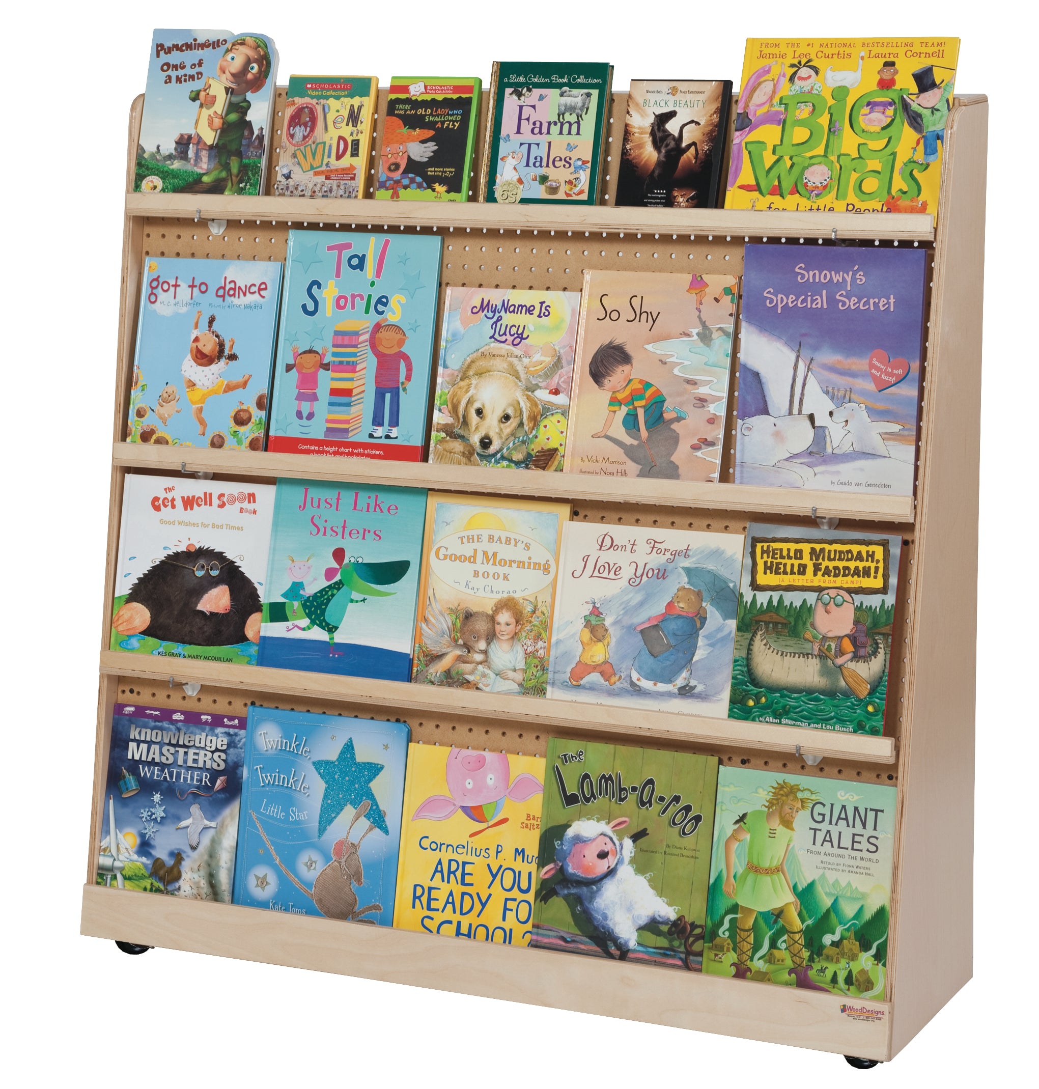 Double Sided Book Display 50"H