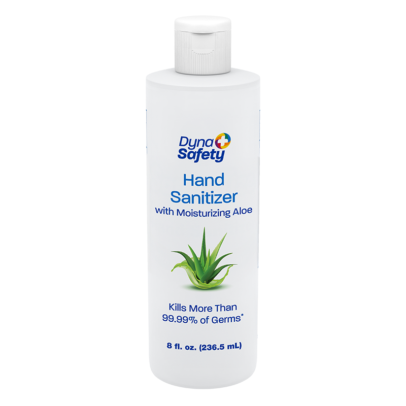 Hand Sanitizer with Moisturizing Aloe, 8 oz. Bottle - 	48 per case