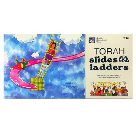Jewish Educational Toys Torah Slides and Ladders Boardgame