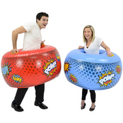 Set of 2 Child S Inflatable Crazy Collision Crashers Body Bumpers Toys