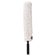 Rubbermaid Commercial Quick Connect Flexi Wand Duster - 1.1" Width x 28.4" Length - MicroFiber - 1 Each
