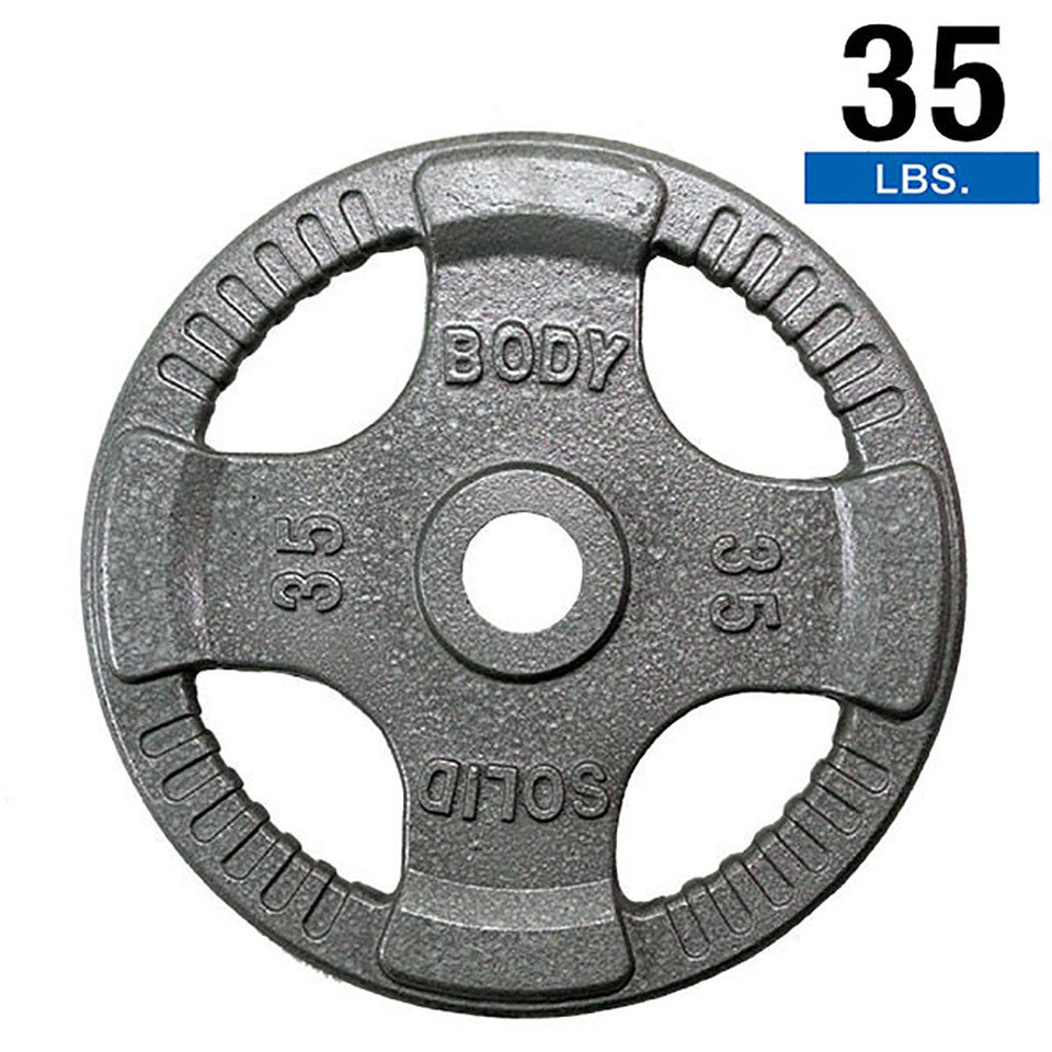 Grey Cast Grip Plate 35Lb