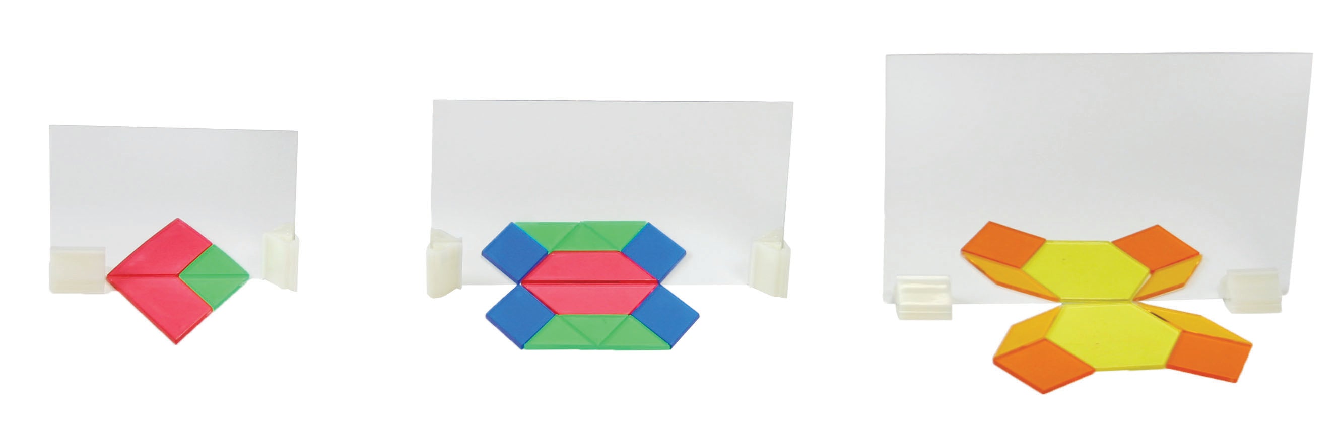 Plastic Mirrors, 3" x 5", Set of 5