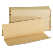 Folded Paper Towels, Multifold, 9 x 9.45, Natural, 250 Towels/Pack, 16 Packs/Carton