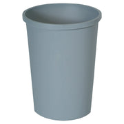 11 gal Capacity - Round - Crack Resistant, Durable - 18.8" Height x 15.8" Diameter - Plastic - Gray - 1 Each